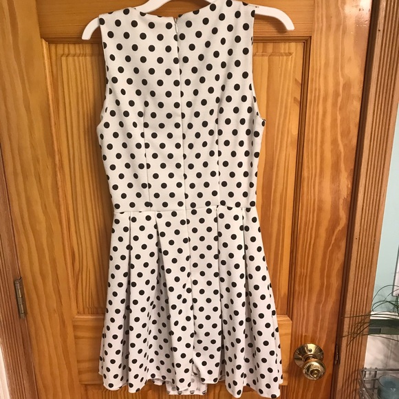Black and White polka dot dress - Picture 2 of 2